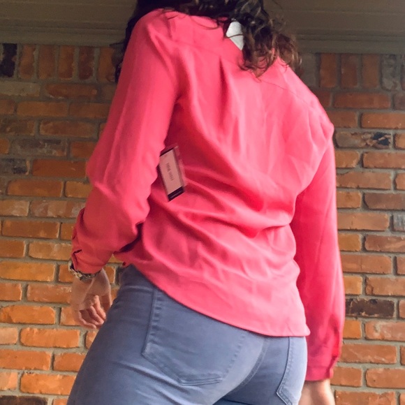 Pink Blossom Nine West Tunic NWT - Picture 8 of 8